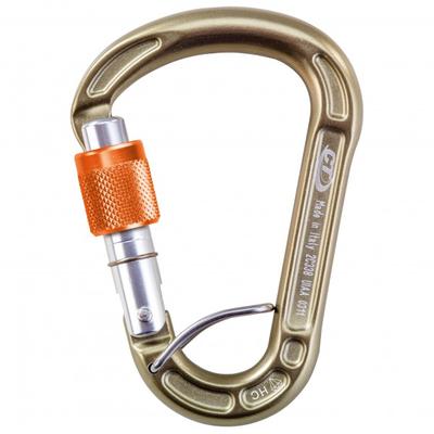 Climbing Technology - Concept Sgl HC Screw Gate + Spring - HMS-Karabiner beige Image