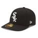 Men's New Era Black Chicago White Sox Authentic Collection On Field Low Profile Game 59FIFTY Fitted Hat