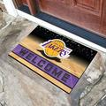 FANMATS NBA Rubber 30 in. x 18 in. Non-Slip Outdoor Door Mat Rubber | Wayfair 21953