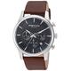 Kenneth Cole New York Men's Analog Quartz Watch with Leather Strap KC15106002