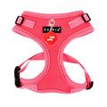 Puppia PAQA-AC1430 Hunde Geschirr, Neon Soft Harness II, medium, pink