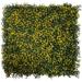GreenSmart Dekor Artificial Leaf Ficus Polyethylene Screen Decorative Fence Panel | 19.68 H x 19.68 W x 2 D in | Wayfair MZ-8047