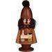 The Holiday Aisle® Christian Ulbricht Toy Peddler Incense Burner Wood in Brown | 5 H x 2 W x 2 D in | Wayfair THLA6111 40242981