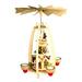 The Holiday Aisle® Graupner 3 Tiers Nativity Pyramid Wood in Brown | 14.5 H x 11.75 W x 11.75 D in | Wayfair THLA6035 40242905