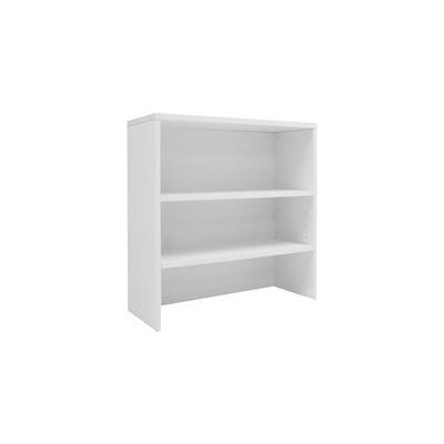 White Lateral File/Cabinet Bookcase Hutch