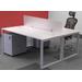 TrendSpaces 2-Person Basic Bench Workstation