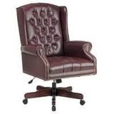 Traditional Wing Back Swivel Chair