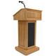 Counselor Evolution Solid Wood Sound Lectern