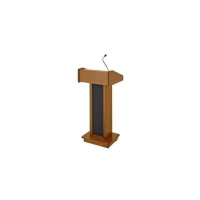C.E.O. Solid Hardwood Lectern w/Sound System