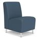 Ravenna Armless Guest Chair in Standard Fabric or Vinyl