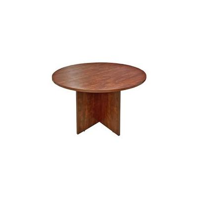 48" Round Cherry Laminate Discussion Table