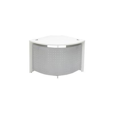 White 90 Degree Corner Desk