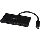 StarTech.com 4 Port USB C Hub with 4 USB Type-A Ports (USB 3.0 SuperSpeed 5Gbps) - 60W Power Delivery Passthrough Charging - USB 3.1 Gen 1/USB 3.2 Gen 1 Laptop Hub Adapter - MacBook, Dell (HB30C4AFPD)