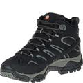 Merrell Women's Moab 2 Mid GTX Waterproof Walking Shoe, Black, 5.5