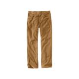 Carhartt Men's Rugged Flex Relaxed Fit Canvas 5 Pocket Work Pants, Hickory SKU - 828657