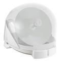 Maxview MXL023 VUQube 2 Fully Automatic Portable/Roof Mount Caravan Motorhome Satellite Dish with Twin LNB - White
