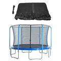 Upper Bounce Trampoline Replacement Enclosure Safety Net Fits For 10' Round Frames Using The 8 Curved Poles with Top Ring Enclosure Systems - NET ONLY