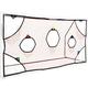 QuickPlay Soccer Goal Target Nets with 7 Scoring Zones – Practice Shooting & Goal Shots. Soccer Goal Frame not Included. (iii) 16x7'