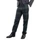 Kilt Society Mens Essentials Scottish Black Watch Tartan Trousers Trews 32 Regular