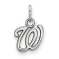 Women's Washington Nationals Sterling Silver Extra-Small Pendant