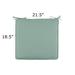 Replacement Chair Cushion - 21.5x18.5 - Knife Edge, Canvas Sand Sunbrella - Ballard Designs Canvas Sand Sunbrella - Ballard Designs