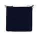 Replacement Chair Cushion - 21.5x18.5 - Box Edge, Canvas Navy Sunbrella - Ballard Designs Canvas Navy Sunbrella - Ballard Designs