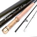 Maxcatch Feather Fly Rod Trout Fly Fishing Rod with IM10 Rod Tube 1/2/3 weight (1-weight 6ft 3-Piece)