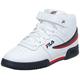 Fila Men's 1VF059LX Fashion Sneaker, White/Navy/Red, 10 UK