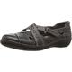 CLARKS Women's Ashland Spin Q Slip-On Loafer, Black, 7.5 UK