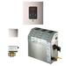 Mr. Steam 5 kW Bath Steam Generator Package in Gray | 14 H x 14 W x 6 D in | Wayfair 90C1ATSQPN