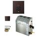 Mr. Steam 5 kW Bath Steam Generator Package in Brown | 14 H x 14 W x 6 D in | Wayfair 90C1ATSQORB