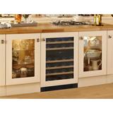 Vinotemp Private Reserve Panel-Ready Dual-Zone 15" Wine Cooler, Metal in Black | 34 H x 24.02 W x 14.8 D in | Wayfair VT-15PR28