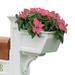 Signature Mailbox Post Planter - White - Grandin Road