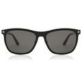 Tom Ford Unisex Adults’ FT0526 02A 55 Sunglasses, Black (Nero Opaco/Fumo)