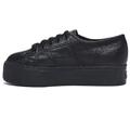 Superga Damen 2790-lamew Sneaker, Schwarz (Total Black 912), 40 EU