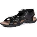 Regatta Men's Haris Open Toe Sandals, Black Black 800, 9.5 UK