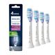 Philips Sonicare Original G3 Premium Gum Care Standard Schallzahnbürstenköpfe - 4er-Pack in Weiß (Modell HX9054/17)