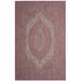 White 31 x 0.25 in Area Rug - Bungalow Rose Amedee Oriental Pink/Cream Indoor/Outdoor Area Rug | 31 W x 0.25 D in | Wayfair MTNA3755 40804486