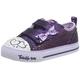 Skechers Baby Girls 10764n Trainers, Multicolour Purple Sequin Textile Blue Trim, 4 UK