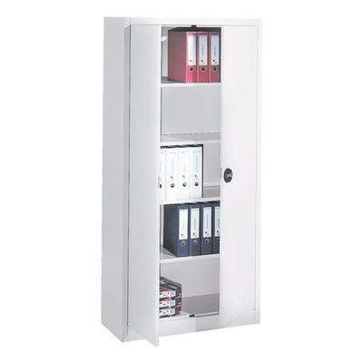 OTTO Office Stahlschrank mit Flügeltüren 94 x 195 cm grau, 94x195x40 cm