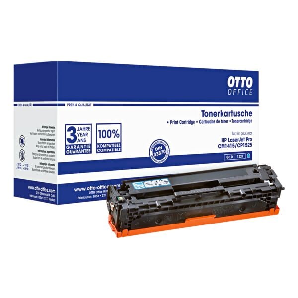OTTO Office Toner ersetzt HP »CE321A« Nr. 128A blau Image