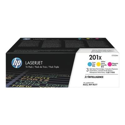 HP Druckkassetten-Set »HP CF253XM« HP 201X blau
