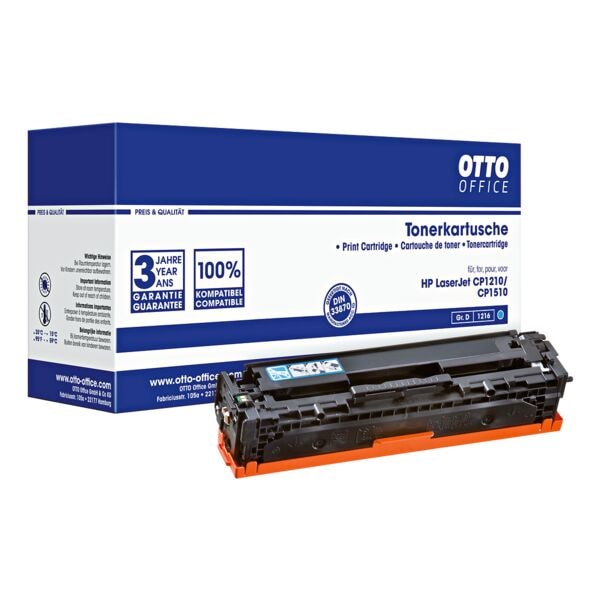 OTTO Office Tonerpatrone ersetzt HP »CB541A« Nr. 125A blau Image
