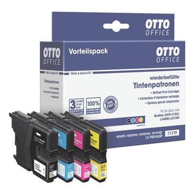 OTTO Office Tintenpatronen-Set ersetzt Brother »LC-985« schwarz Image