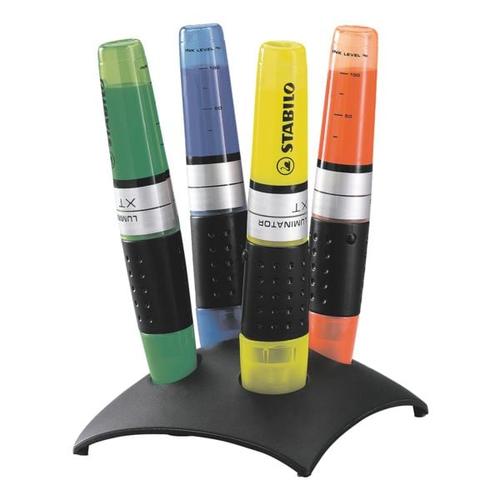 4er-Tischset Textmarker »Luminator®« gelb, Stabilo