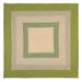 Green 96 x 0.5 in Area Rug - Bay Isle Home™ Marathovounos Handmade Braided/Beige Area Rug, Polypropylene | 96 W x 0.5 D in | Wayfair