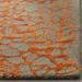 White 27 x 0.63 in Indoor Area Rug - Ivy Bronx Rigsby Hand-Hooked Wool Gray/Orange Area Rug Viscose/Wool | 27 W x 0.63 D in | Wayfair