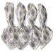 Dakota Fields Friedman 4 Piece Napkin Set Polyester in Indigo | 22 W x 22 D in | Wayfair LTDR6607 40979525