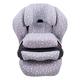 JYOKO Kids Baby car seat Cover Liner Made Cotton Compatible with Cybex Silver Juno 2 Fix (White Star)