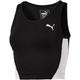 PUMA Damen Cross The Line Croptop W Tank Top, Black, L